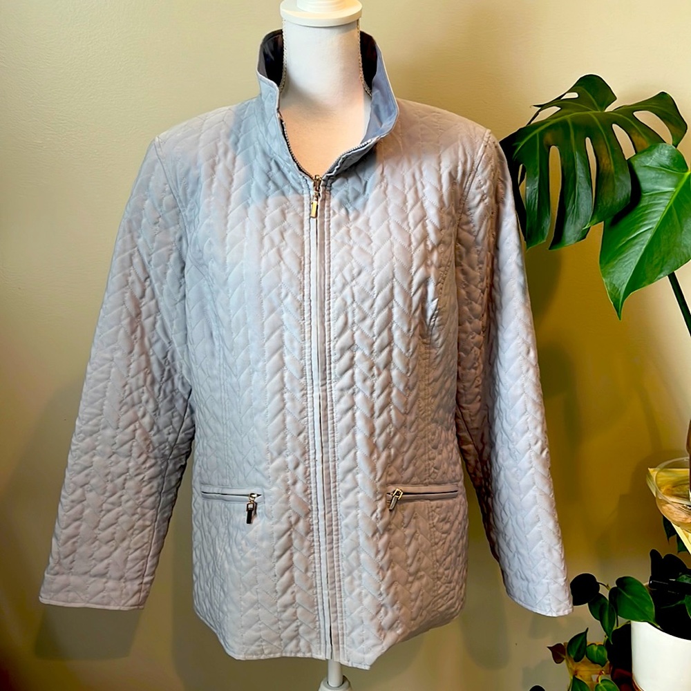 Classic Elements Womens Jacket Sz L 14-16